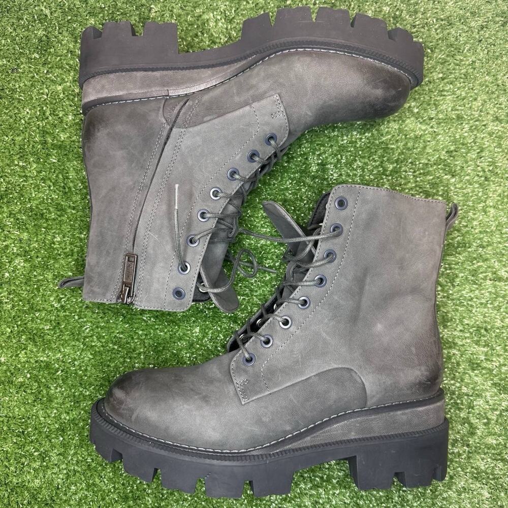Sam Edelman Women's Garret Platform Combat Boot Leather Size 6